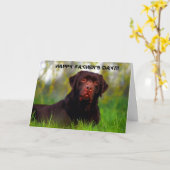 Speciaal gedicht Happy Vaderdag Kaart (Gele Bloem)