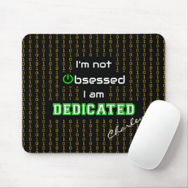 Speciaal geek quote computing muismat