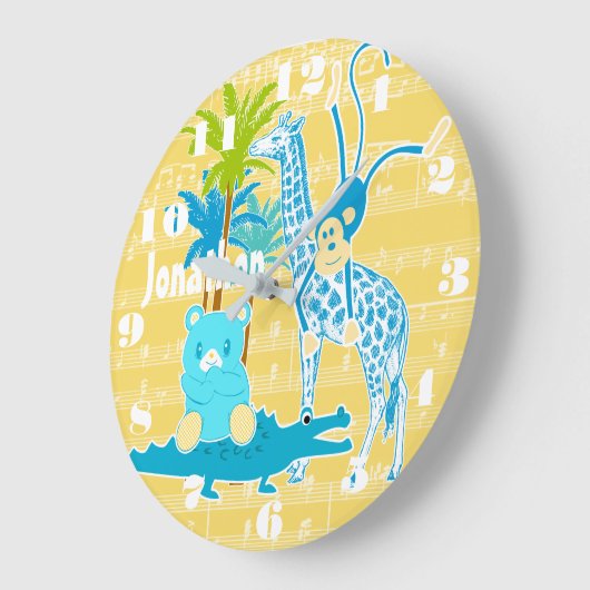 Speciaal geel blauw Oerwoud Grote Klok (Hoek)