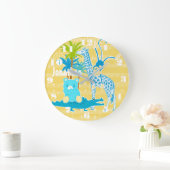 Speciaal geel blauw Oerwoud Grote Klok (Huis)