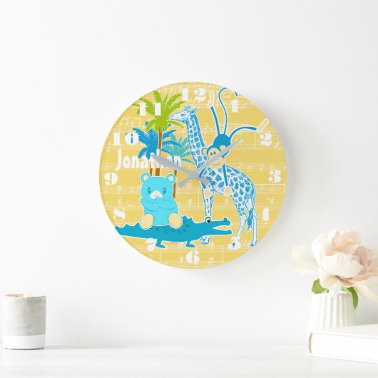 Speciaal geel blauw Oerwoud Grote Klok (Huis)