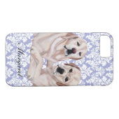 Speciaal geel labrador Duo Case-Mate iPhone Case (Achterkant (Horizontaal))