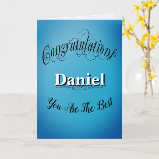 Speciaal gefeliciteerd - Je bent de beste Kaart (Gele Bloem)