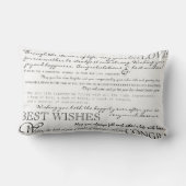 Speciaal gefeliciteerd Pillow Kussen (Achterkant)