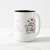 Speciaal gehuwde Mok van Honeymoon Car (Voorkant rechts)