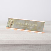 Speciaal geïmmuniseerd Sorrowful Virgin Mary Bureau Naambordje (Voorkant)