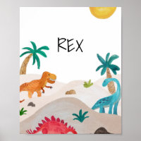 Speciaal gekleurde vingerafdrukken van Dinos
