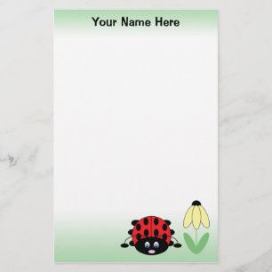 Speciaal geluid van kladybug briefpapier