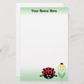 Speciaal geluid van kladybug briefpapier (Voorkant / Achterkant)