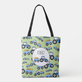 Speciaal gemaakt Boerderij van de Vrachtwagen van  Tote Bag (Achterkant)