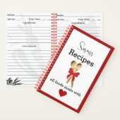 Speciaal gemaakt met liefdesrecept notitieboek (Binnen)