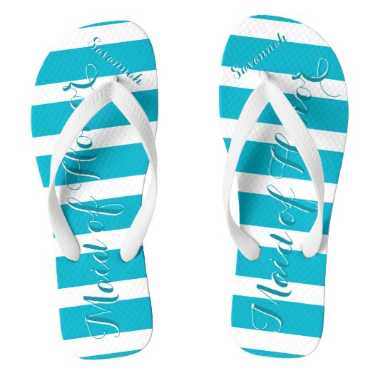 Speciaal gemaakt van Honor Aqua of elke kleur Teenslippers (Voetbed)