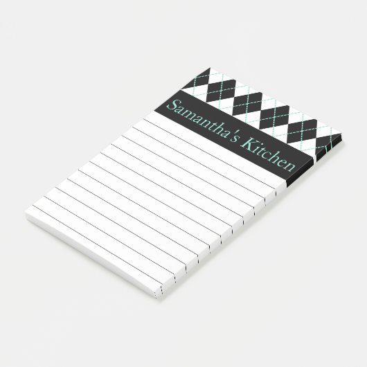 Speciaal gemaakte keukenartikelen post-it® notes (Schuin)