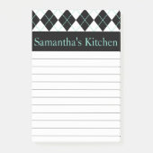 Speciaal gemaakte keukenartikelen post-it® notes (Voorkant)