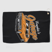 Speciaal gepersonaliseerd 1968 396 Klassieke muscu Golfhanddoek (Horizontaal)