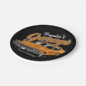 Speciaal gepersonaliseerd 1968 396 Klassieke muscu Papieren Bordje (Gekanteld)