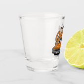 Speciaal gepersonaliseerd 1968 396 Klassieke muscu Shot Glas (Links)