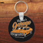 Speciaal gepersonaliseerd 1968 396 Klassieke muscu Sleutelhanger (Voorkant)