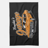 Speciaal gepersonaliseerd 1968 396 Klassieke Muscu Theedoek (Verticaal)