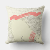 Speciaal gepersonaliseerd Cute Polar Beer Abriotte Kussen (Voorkant)