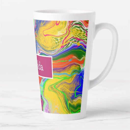 Speciaal gepersonaliseerd elektrisch schoeisel latte mok (Rechts)