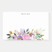Speciaal gepersonaliseerd floral Bouquet Post-it® Notes (Voorkant)