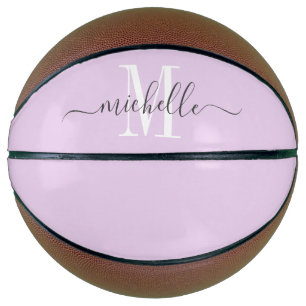 Speciaal gepersonaliseerd gierspastel basketbal