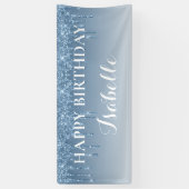 Speciaal gepersonaliseerd Happy Birthday Driving G Spandoek (Verticaal)