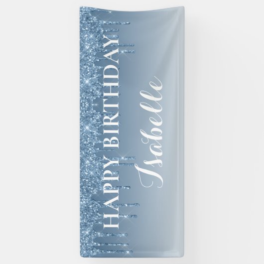 Speciaal gepersonaliseerd Happy Birthday Driving G Spandoek (Verticaal)