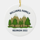 Speciaal gepersonaliseerd keramisch versieringsmid keramisch ornament (Voorkant)