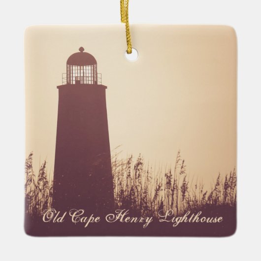 Speciaal gepersonaliseerd kerstfeest van de vuurto keramisch ornament (Voorkant)