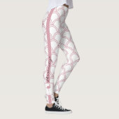 Speciaal gepersonaliseerd kunstdeco Wave Patten Pi Leggings (Rechts)