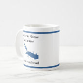 Speciaal gepersonaliseerd met de naam Lake Arrowia Koffiemok (Voorkant links)