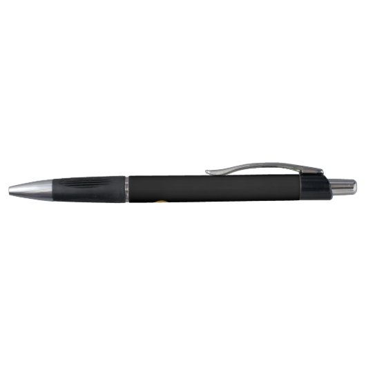 Speciaal gepersonaliseerd Modern Black & Gold Busi Pen (Bovenkant)