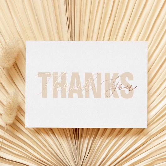 Speciaal gepersonaliseerd modern Roos Gold Chic Ha Folie Feestdagenkaart