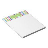 Speciaal gepersonaliseerd Notitieblok voor meerkle (Schuin)