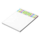 Speciaal gepersonaliseerd Notitieblok voor meerkle (Linkerzijde)