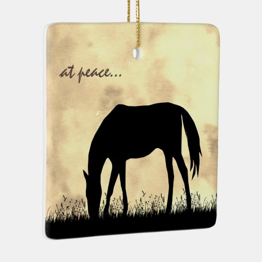 Speciaal gepersonaliseerd tijdens het grazen van d keramisch ornament (Rechts)