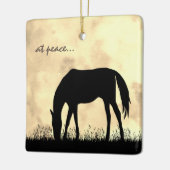 Speciaal gepersonaliseerd tijdens het grazen van d keramisch ornament (Links)