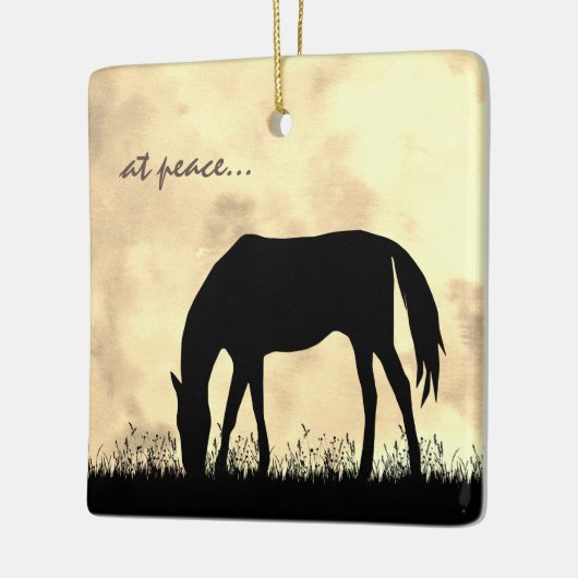 Speciaal gepersonaliseerd tijdens het grazen van d keramisch ornament (Links)