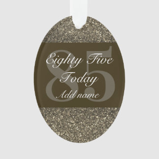 Speciaal gepersonaliseerd verjaardagscadeau orname ornament
