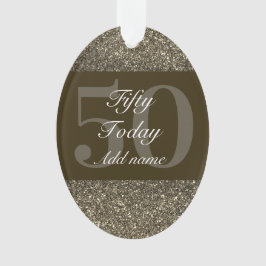 Speciaal gepersonaliseerd verjaardagscadeau orname ornament