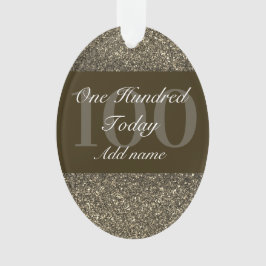 Speciaal gepersonaliseerd verjaardagscadeau orname ornament