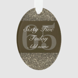 Speciaal gepersonaliseerd verjaardagscadeau orname ornament