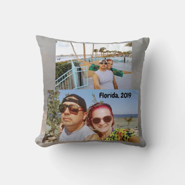 Speciaal gepersonaliseerd Voeg je beste foto's Clo Kussen (Voorkant)