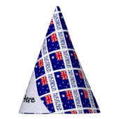 Speciaal gepersonaliseerd voor Australië en Austra Feesthoedjes (Rechts)