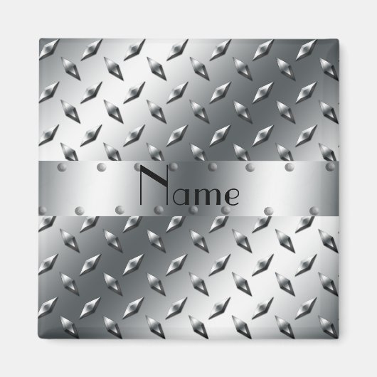 Speciaal gepersonaliseerd voor jouw naam diamant b magneet (Voorkant)