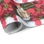Speciaal gepersonaliseerd Western Snowman's wandel Cadeaupapier (Rol Hoek)