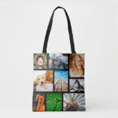 Speciaal gepersonaliseerde 18 Sjabloon voor fotoco Tote Bag (Voorkant)