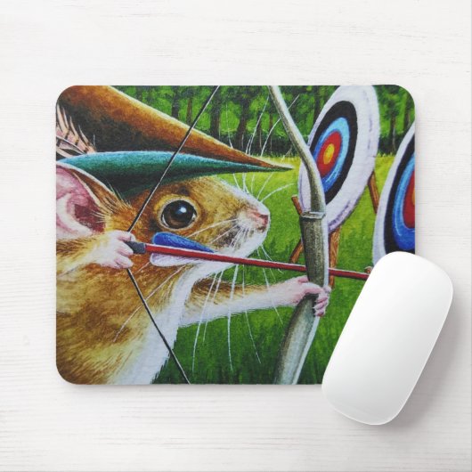 Speciaal gepersonaliseerde architectuur Camp Mouse Muismat (Met muis)